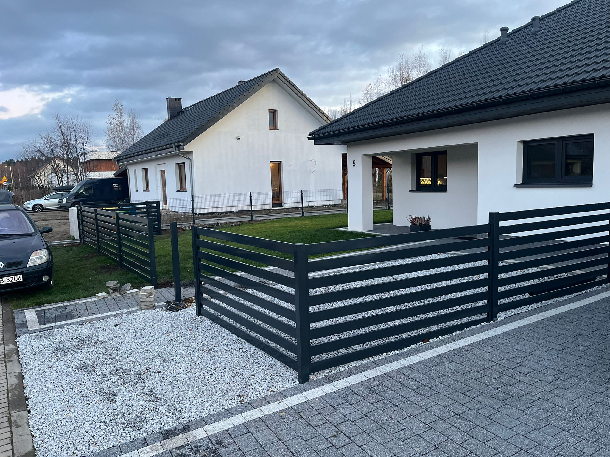 Nowoczesne Ogrodzenie Frontowe